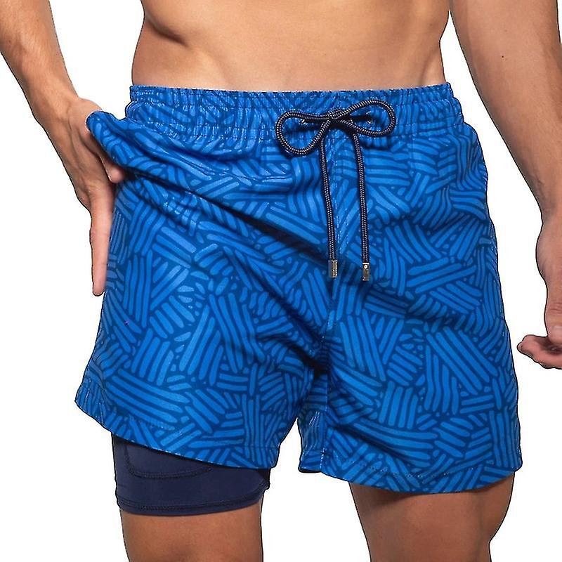 Mens Swim Trunks, Quick Dry Inch Inseam Beach Shorts Fruugo UK
