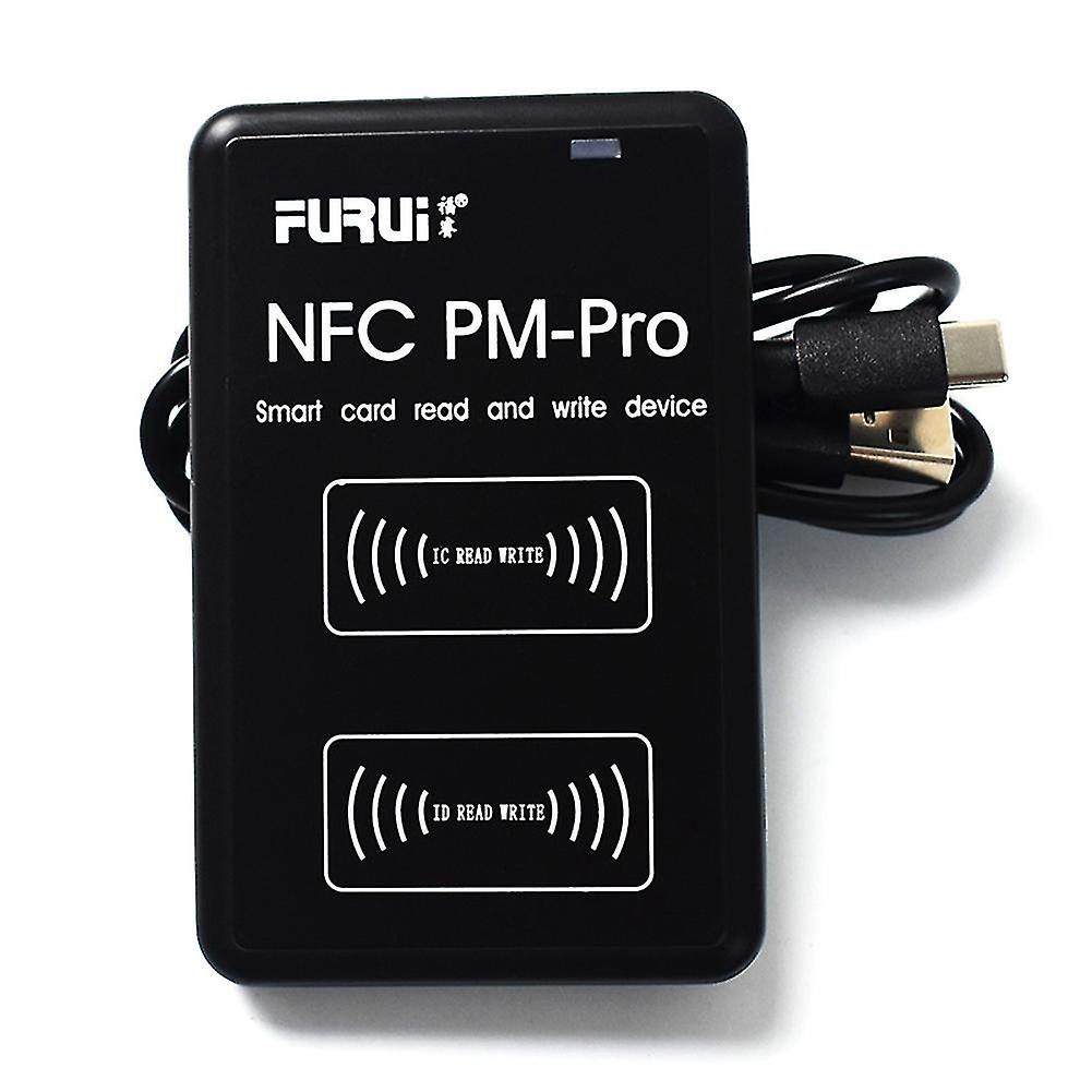 FURUI NEUE PM-Pro RFID IC / ID Kopierer Kopierer Fob NFC Reader Writer Verschlüsselter Programmierer USB UID Copy Card Tag