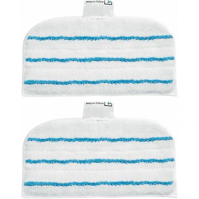 2 Rectangular FSMP20-XJ Microfiber Pads For Steam Mop