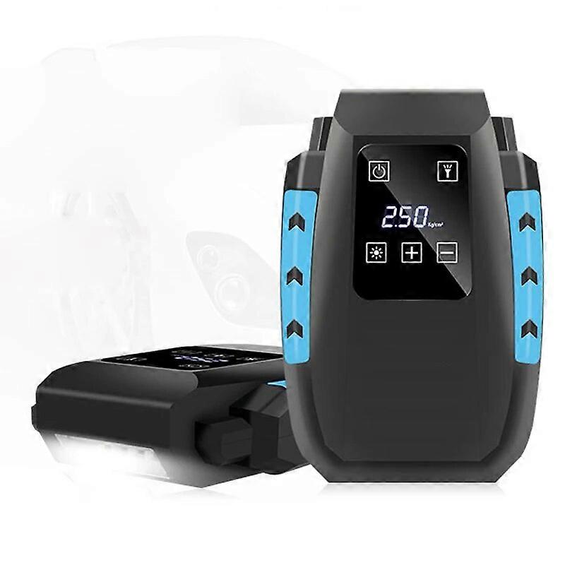 Portable Car Air Compressor Air Inflator Pump DC 12V 150PSI LED emergency light with touch screen for motorcycle car Bike UNKU62459