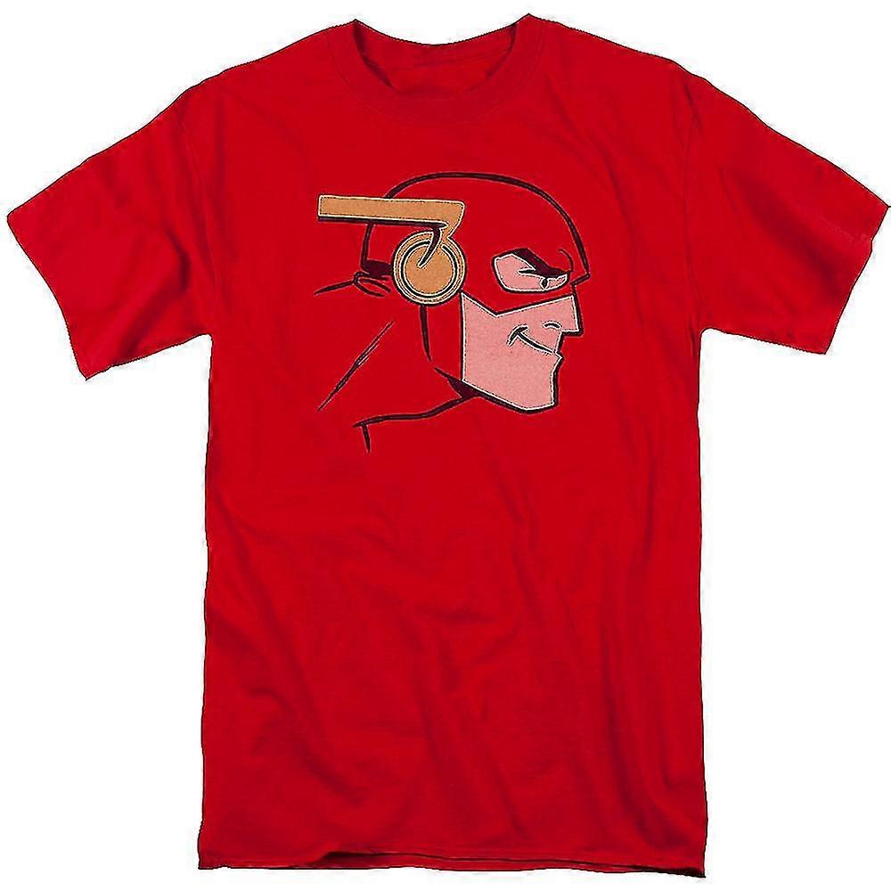 Head Shot Flash Dc Comics T-shirt