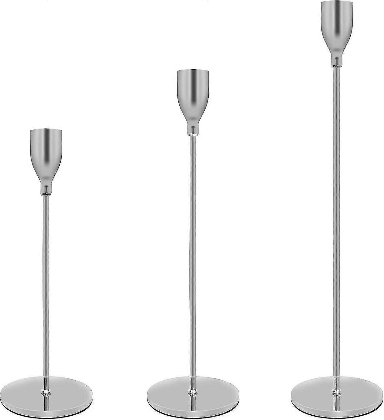 Cone Tall Candelabra Ornaments Candle Dinner Decorations