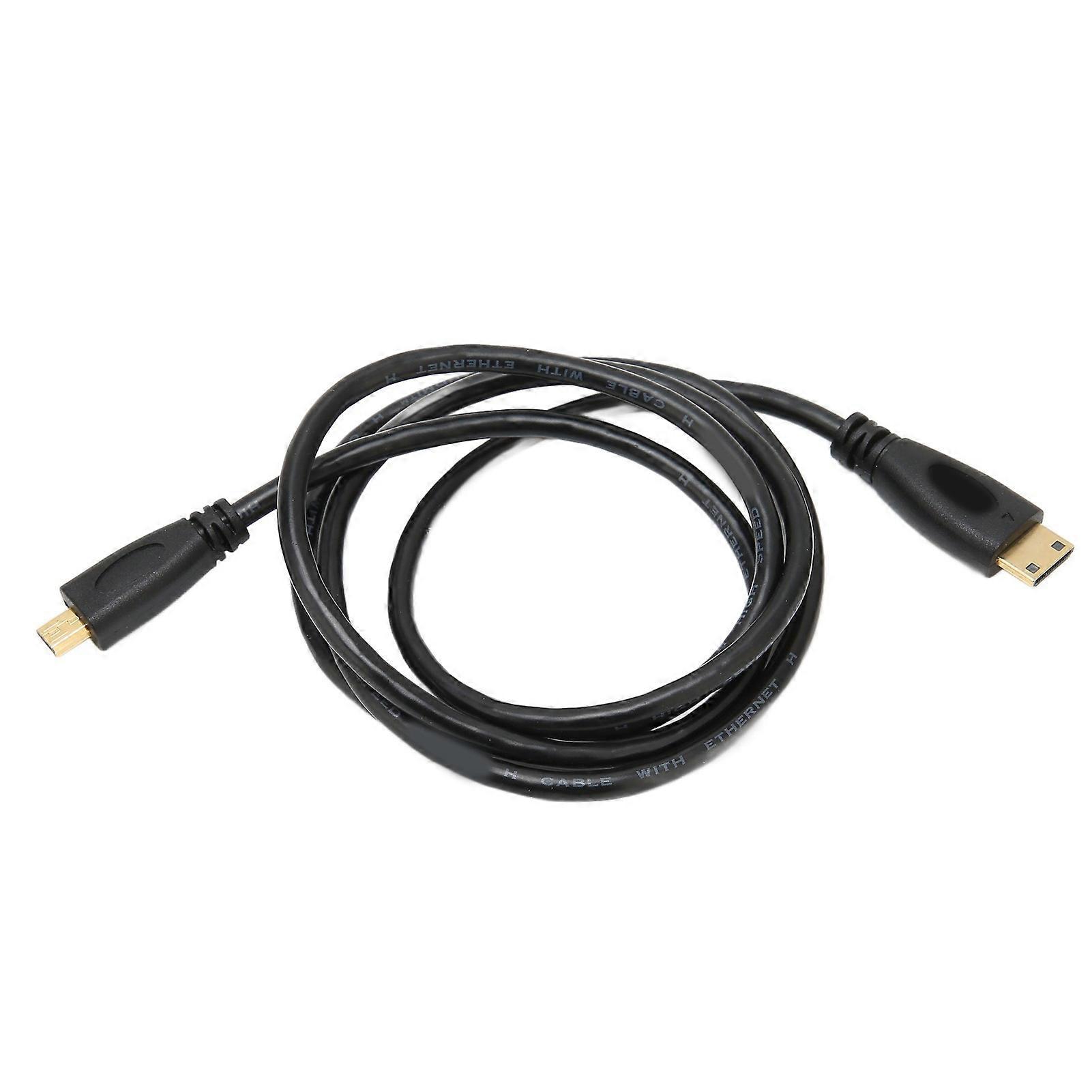 Mini to Micro Adapter Cable Small Volume Lightweight Portable Durability Mini Adapter Cable