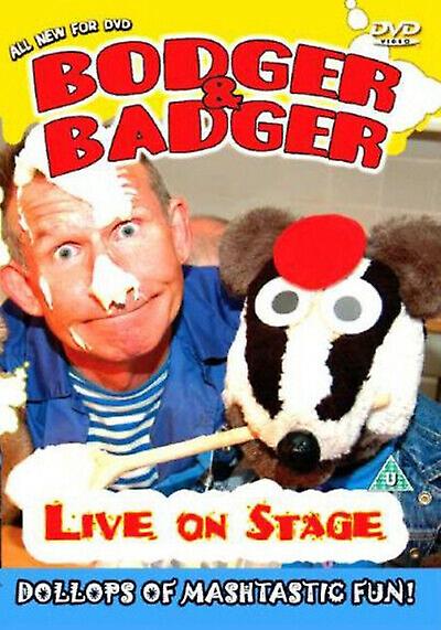 Bodger e Badger Live DVD (2006) Liam Galvin cert U - Região 2
