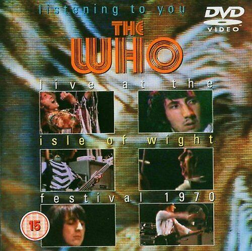 The Who Live at the Isle of Wight DVD (2005) The Who cert E - Region 2