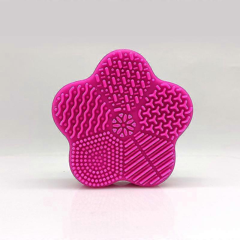 Make-up kartáč Cleaner 2 v 1 silikonový čistič box s odstraněním barvy houba pro suchý kartáč barvy