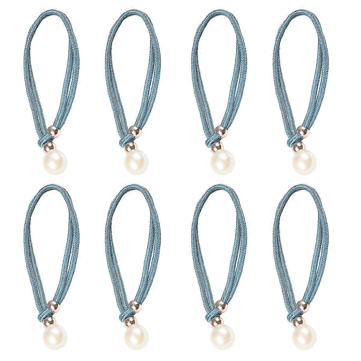 4 Pairs of Curtain Tiebacks Curtain Holdbacks with Pearl Decoration Window Accessories for Home Dcor, Curtain Tie Backs for Drapes