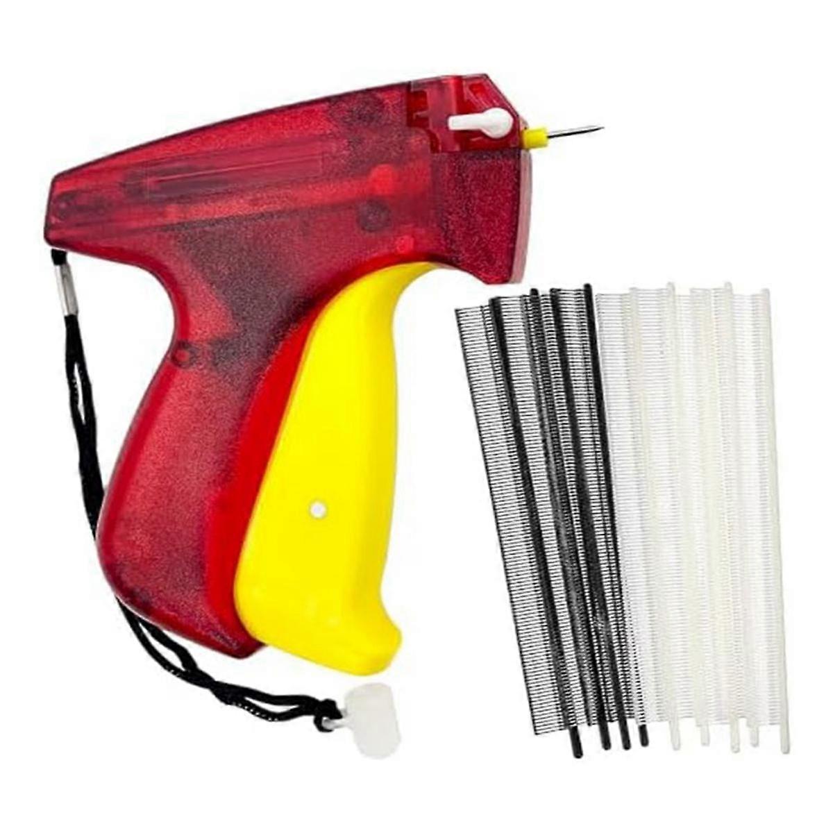 2001 Piece Microlabel Set, Clothing Labelgun, 1000 Pcs Black and 1000 Pcs White Microfasteners, Lab