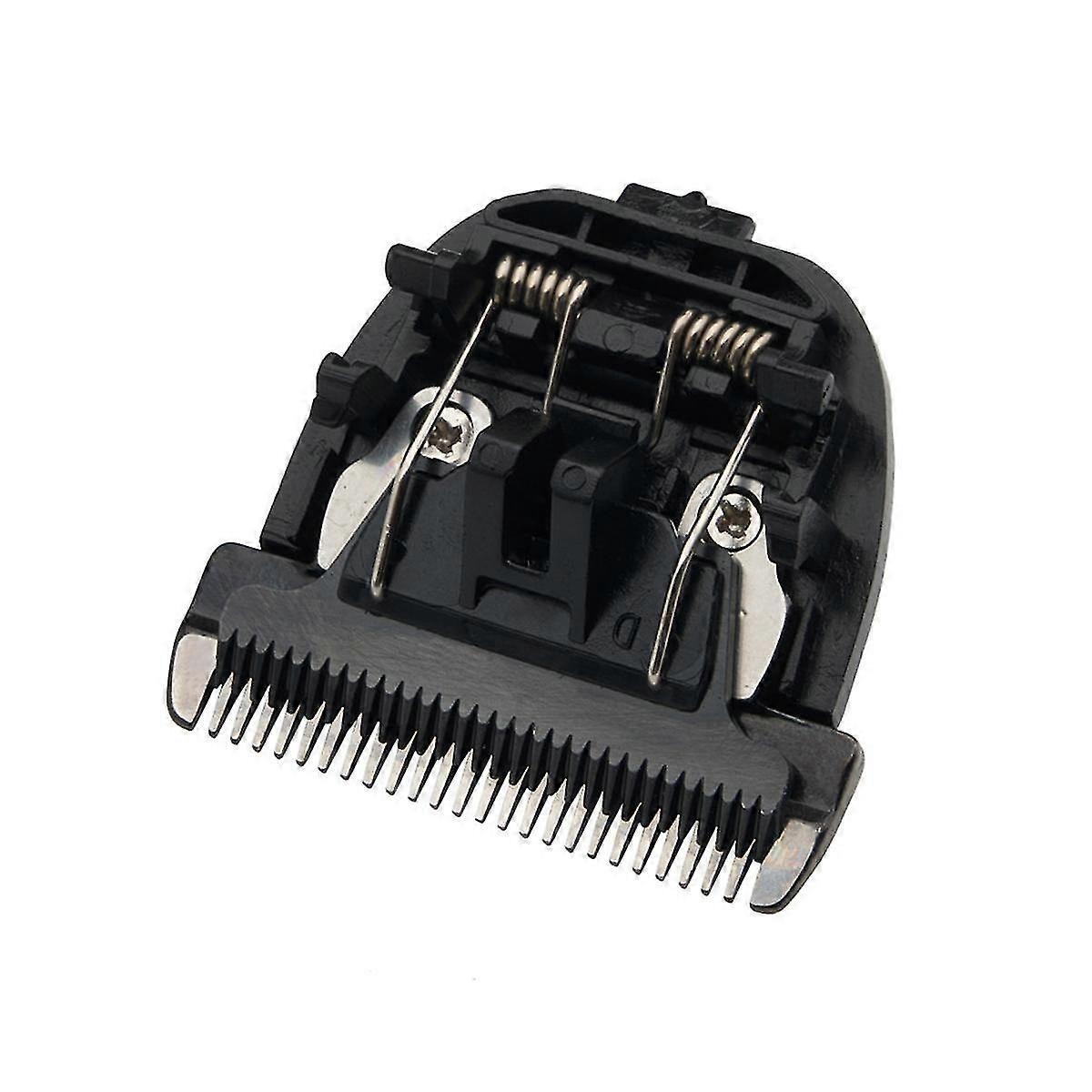 2pcsカッティング交換用ブレード大人用バリカンバリカンブラックセラミックヘッドクリッパー-イヴァン