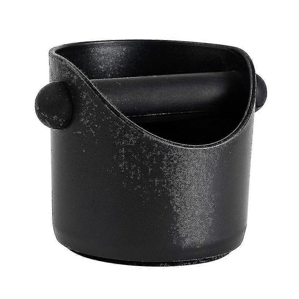 Espresso Knock Box Removable Knock Bar Non-slip Base Smooth Edge Thick Slant Opening Storage Anti-cr