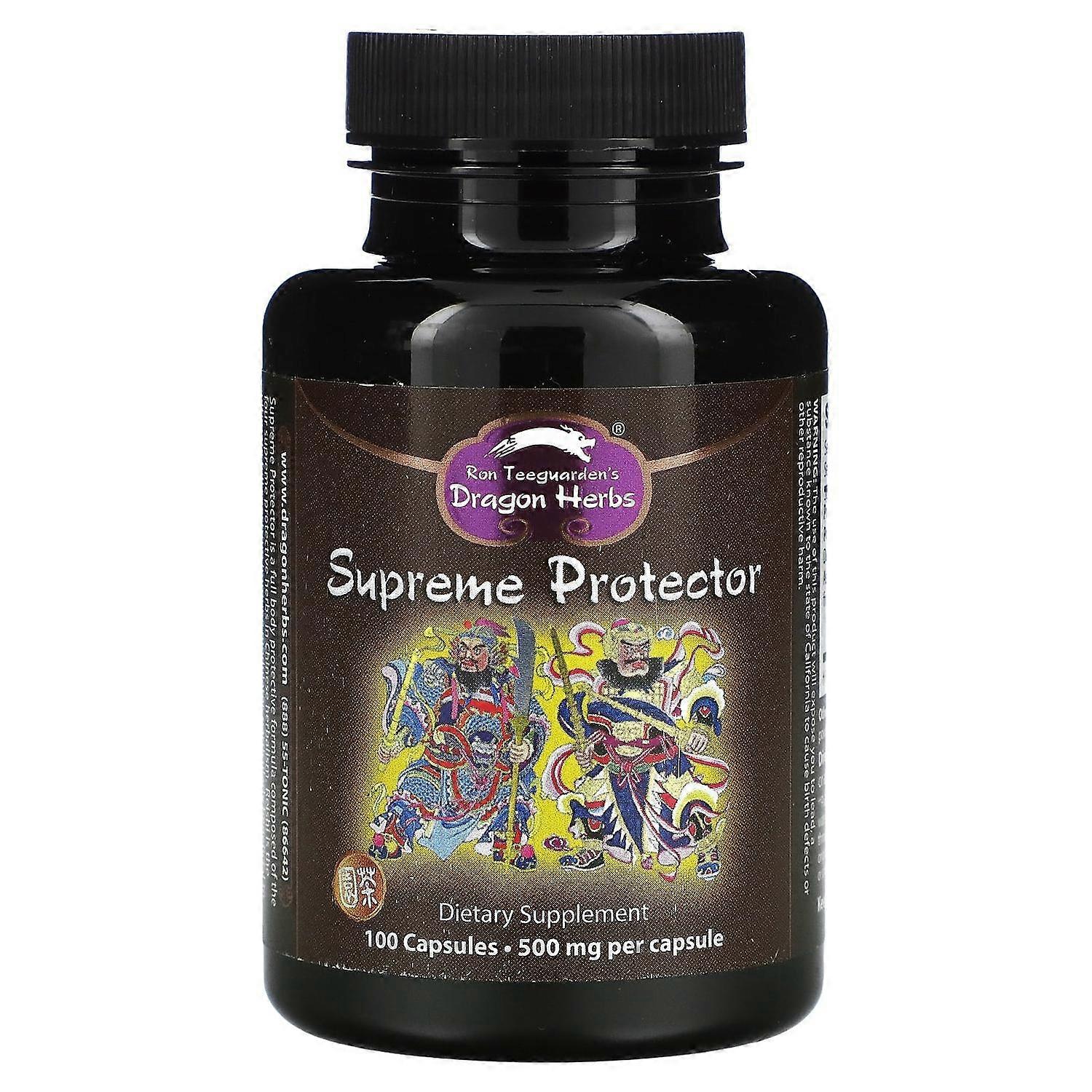 Dragon Herbs, Supreme Protector, 500 mg, 100 Capsules