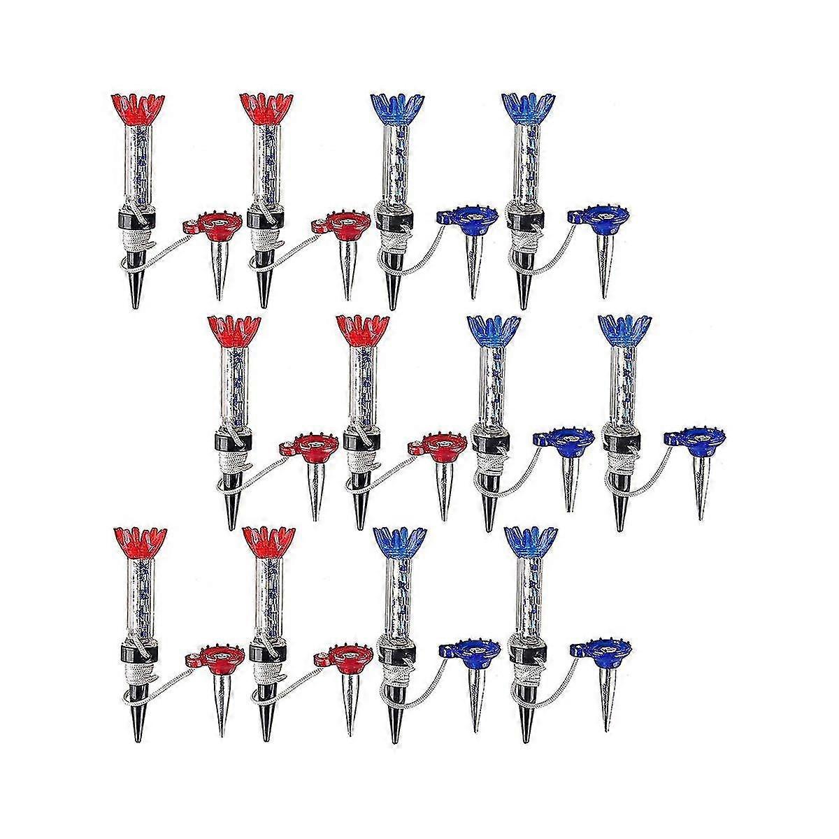 Unbreakable Plastic Magnetic 80 Mm Long Bulk Reusable 12 Pack Blue Red Flexible Magnet Tee Lift St