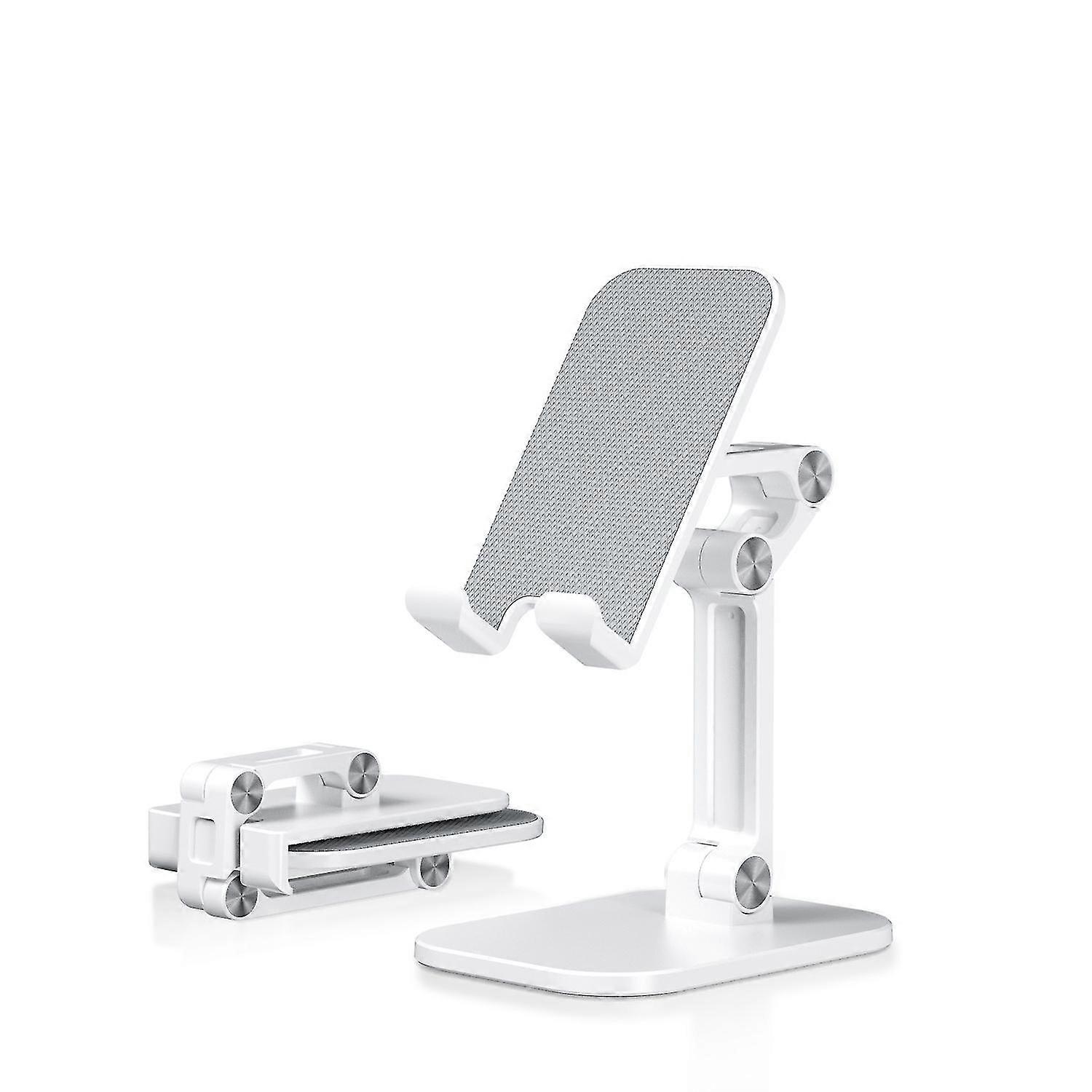 foldable cell phone stand, tablet mobile phone holder for desk, compatible with iphone samsung