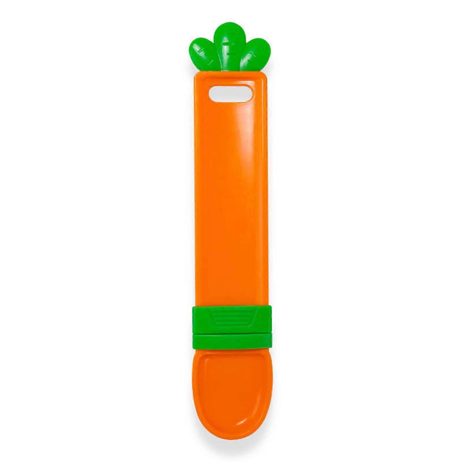 Sliding Push-type Cat Strip Spoons Prevent Accidental Ingesting Food Can Spoon for Cat's Use