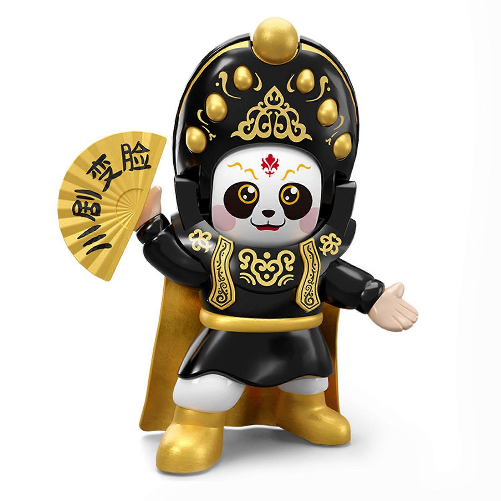 Sichuan Operas Face Changing Doll Ornament Charming Decorative Model Gift for Friends Family