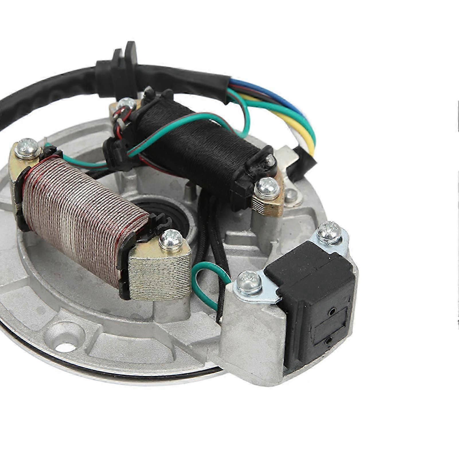 磁电机定子飞轮转子套件铜铝适用于 90cc 110cc 125cc 140cc 启动发动机 PIT PRO PIT 自行车