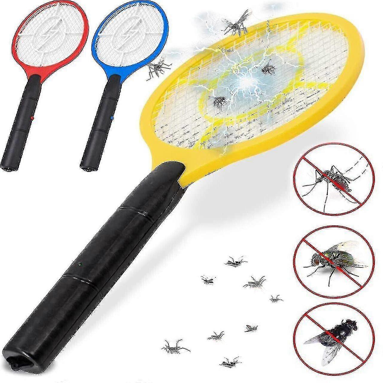 Bug Zapper Electric Tennis Racket Mosquito Fly Swatter Insect Killer Handheld