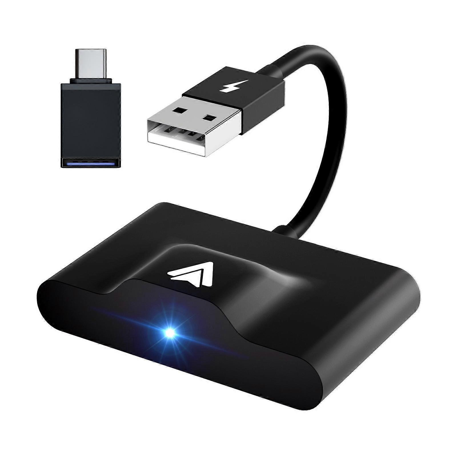 Android Auto Wireless Adapter For OEM Factory Wired Android Auto Cars Easy Setup For Android Phones Converts Wired To Wireless 241294