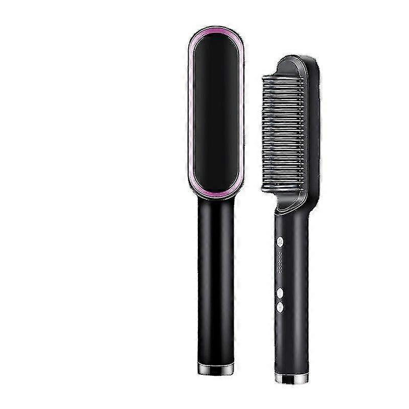 Hair Straightener Comb Matte Black