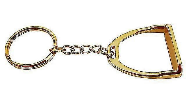 Yaju Horse Stirrup Key Ring(1pcs,gold)