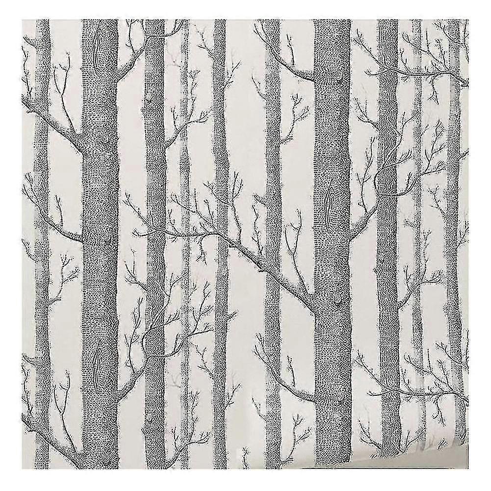 Björk träd tapeter Modern Decor Väggpapper Roll Forest Trä Tapeter för sovrum