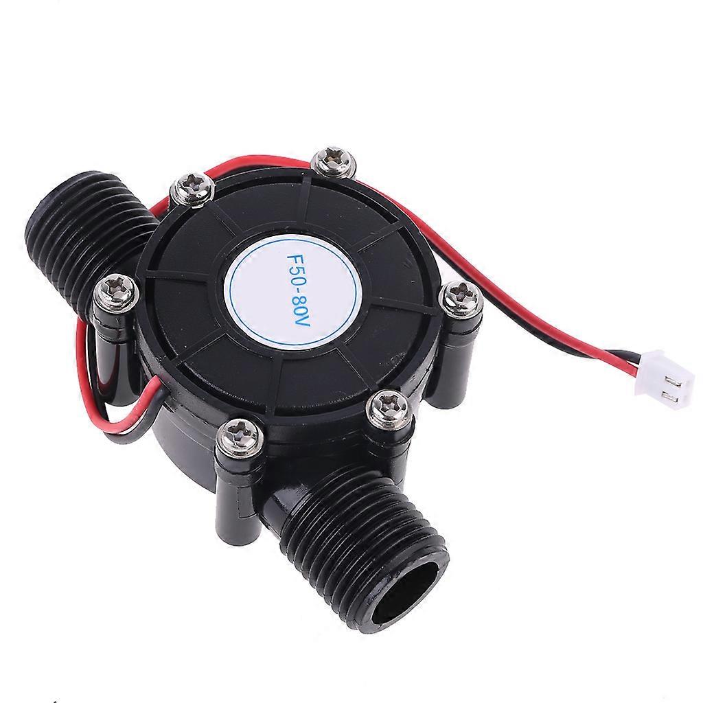 DC Water Turbine Generator Water 80V/5V/12V Micro-Hydro Multi-purpose Easy Installation Water Charging Tool