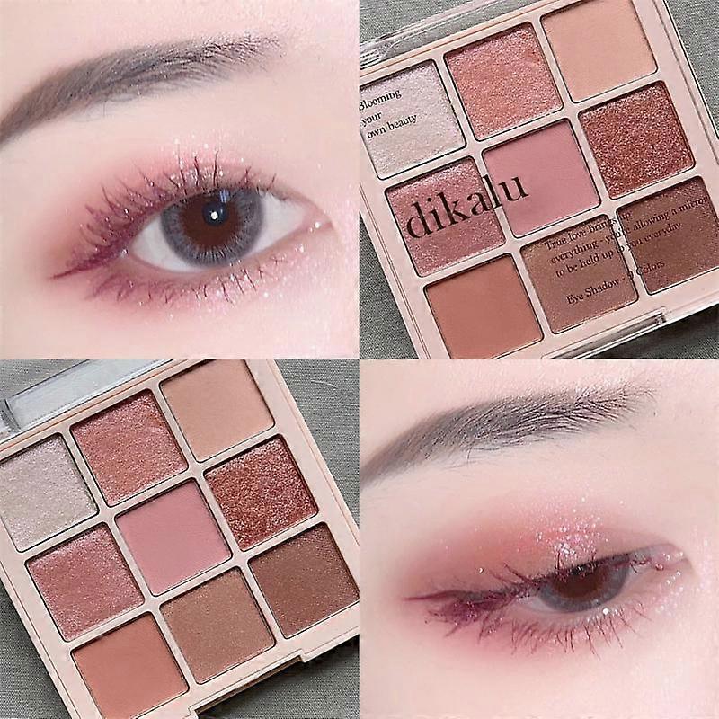 Lidschatten-Palette Frau Make-up Augenpigmente Perlmutt-Matt-Make-up Schattenpalette Make-up