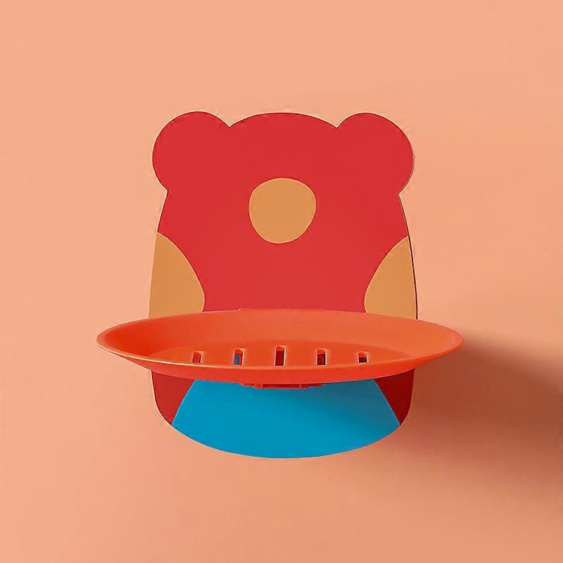 1PC Cartoon Wall  mounted Soap Dish Bathroom