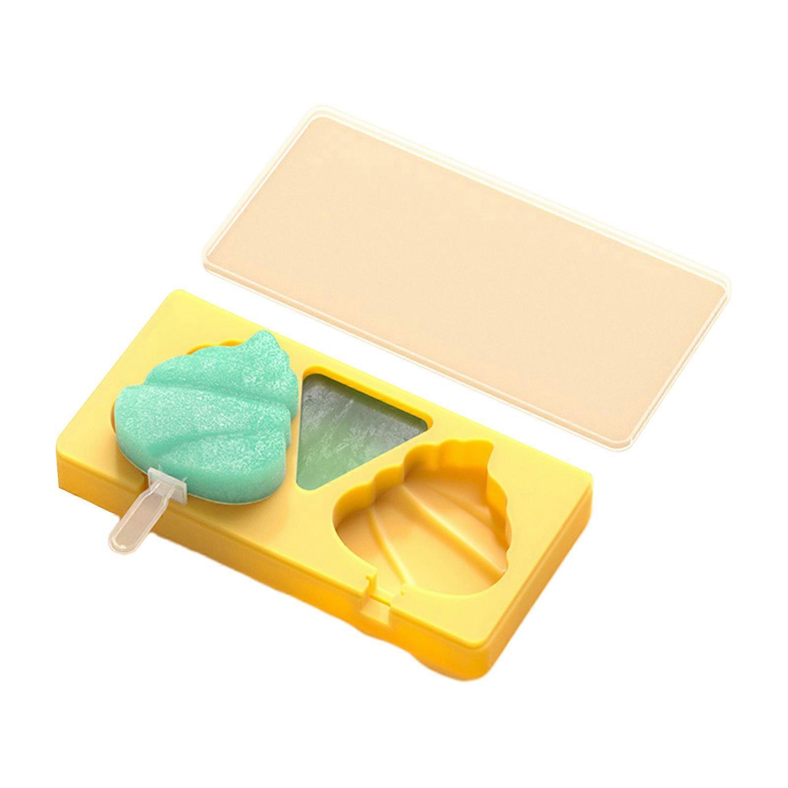 Silicone Popsicles Molds with Lid for Creative Heart Animals Shape Prevent Odor