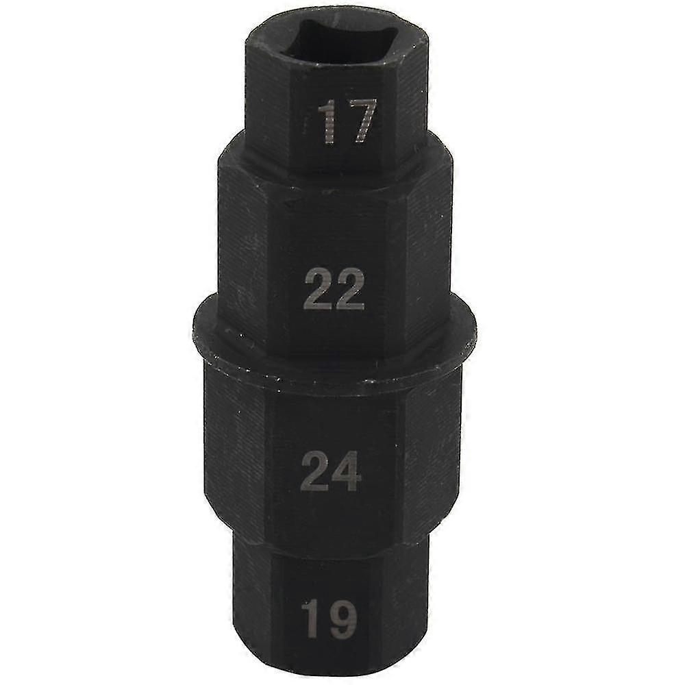 Motorcycles Hex Axle Tool - 17mm, 19mm, 22mm, 24mm - Hexagon Front Wheel Hub Axle Spindle Socket Ad