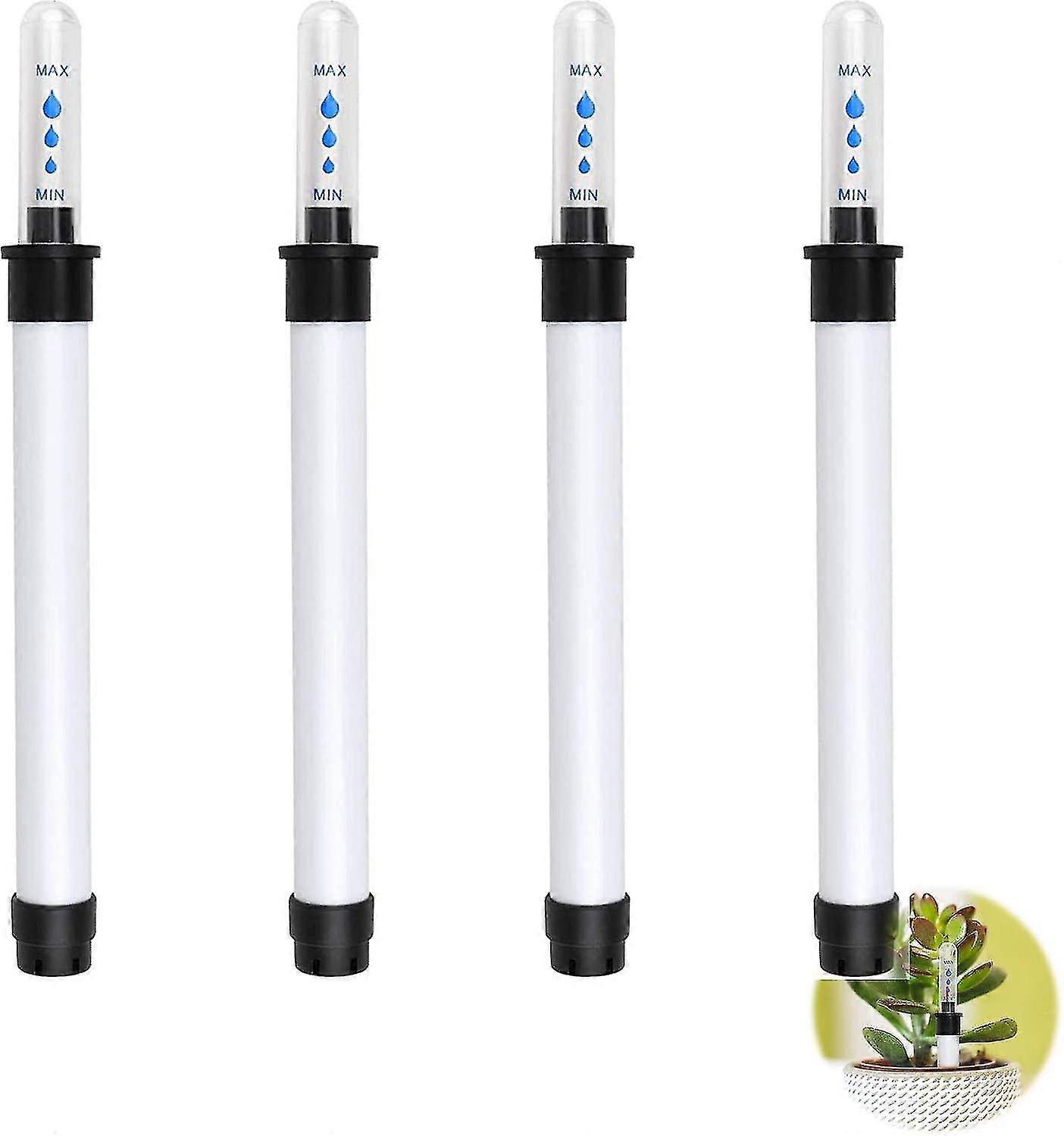 4pcs Water Level Gauge, Soil Moisture Meter Plant Moisture Tester Indicator, Water Level Meter For Hydroponics