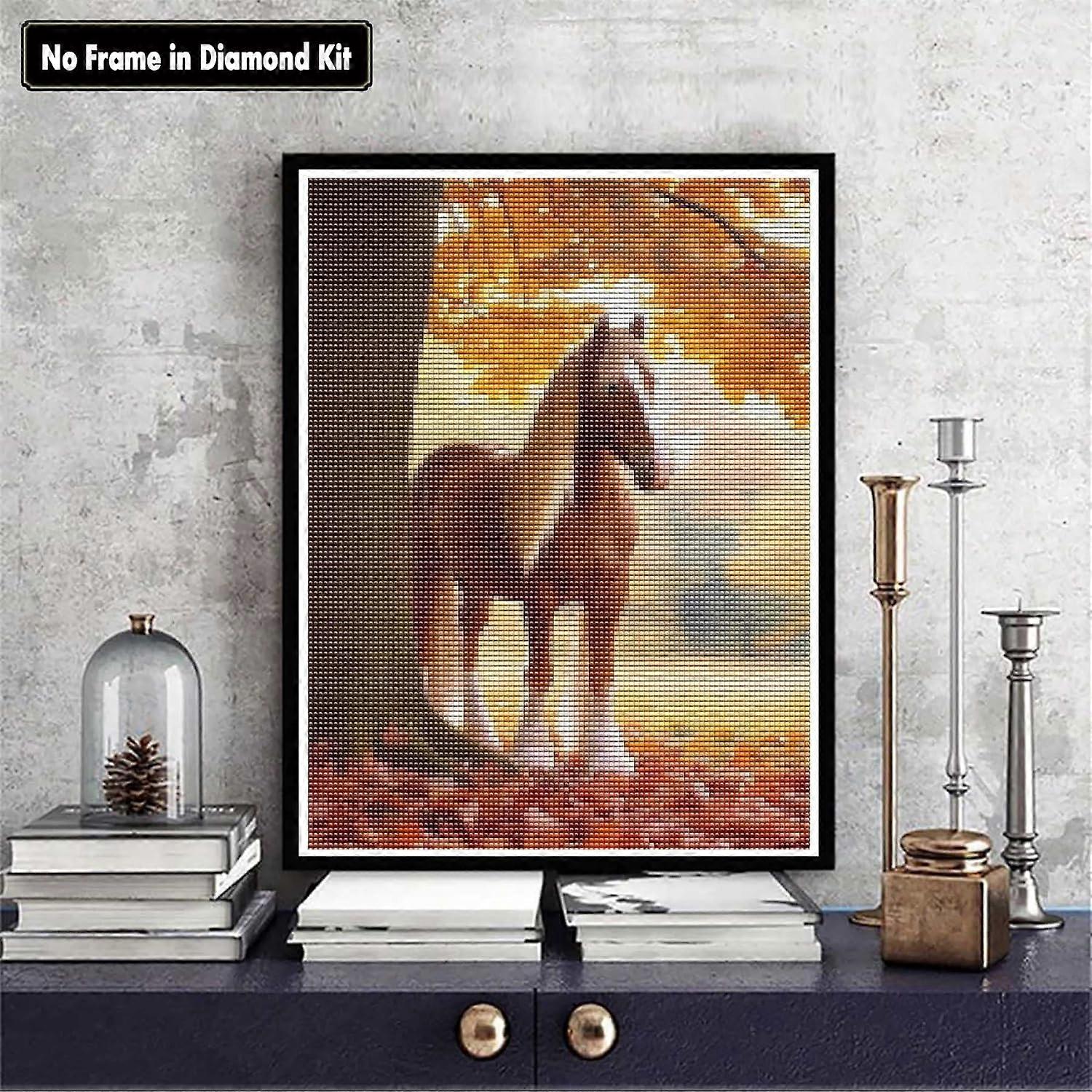 DCIDBEI 4 Pezzi 5D Diamond Painting Rosa 30x40 cm Diamond