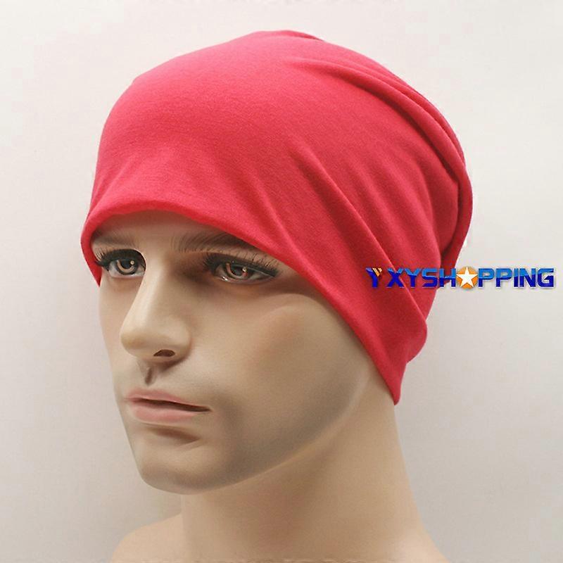 Erkekler Jersey Bere Şapka İnce Slouchy Spor Salonu Hip Hop Stretchy Cap