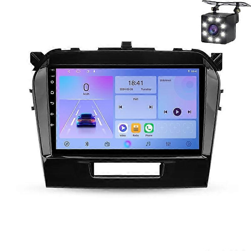 Car Radio Android For Suzuki Vitara 4 2014 - 2018 Multimedia Player Stereo GPS Auto