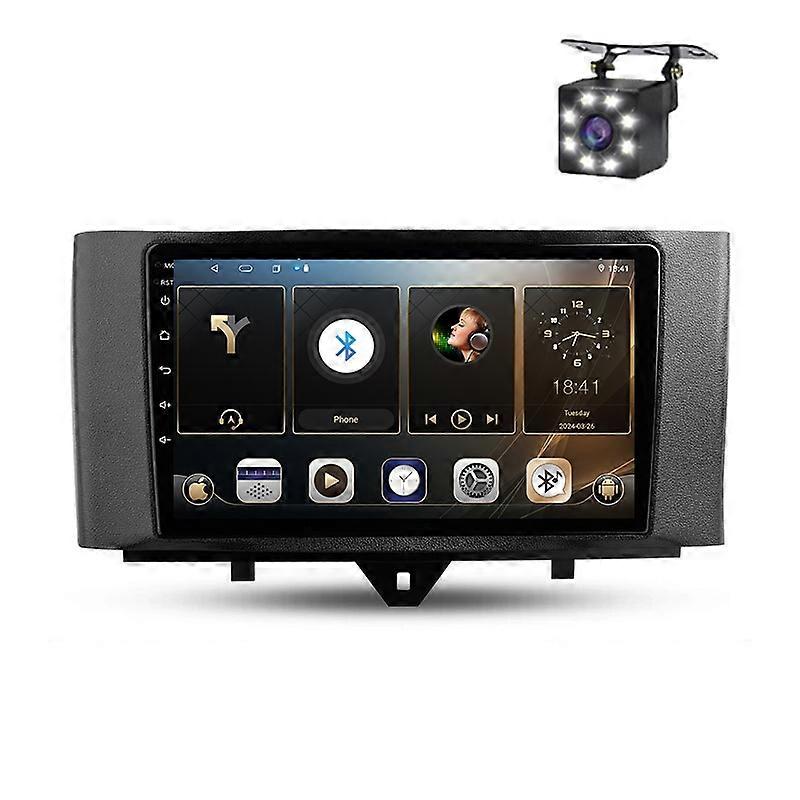 Car Radio Android 14 For Benz Smart Fortwo 2 2010 - 2015 Auto Player Stereo