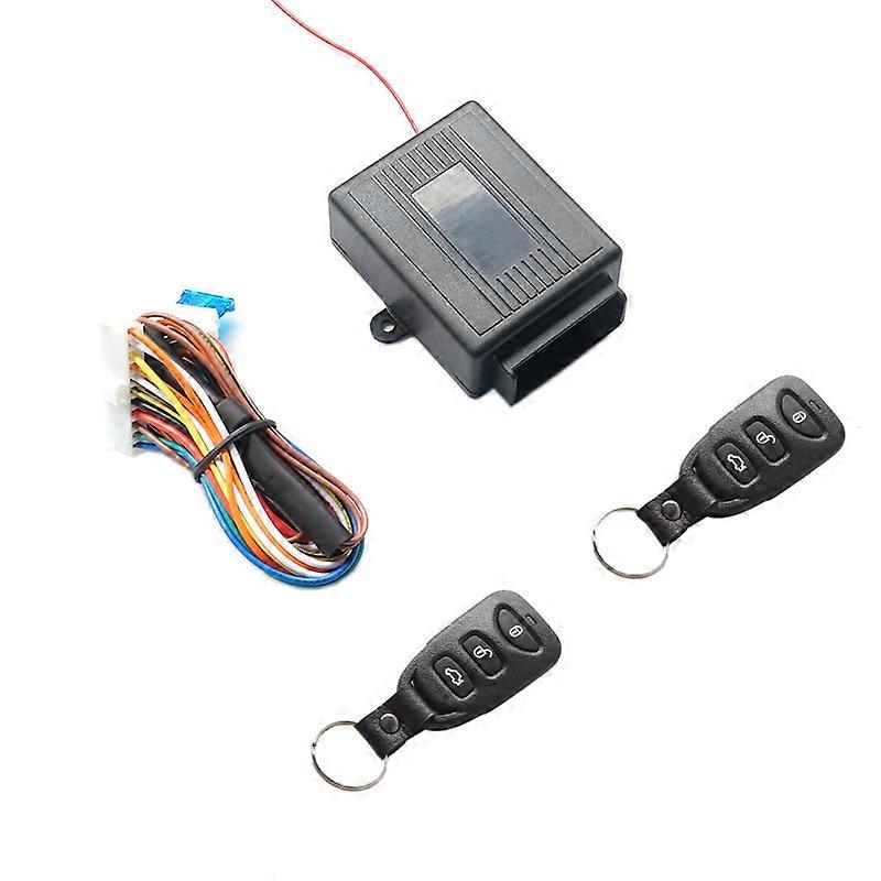 12V Car remote access system, remote unlocking and locking, remote boot opening, with automatic window closing.