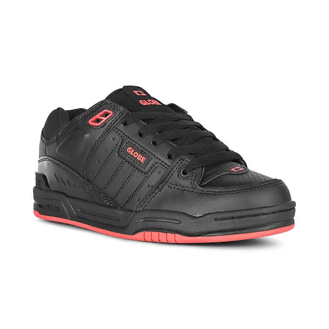 Globe Fusion Skateschuhe - Schwarz/Rot (HO24)