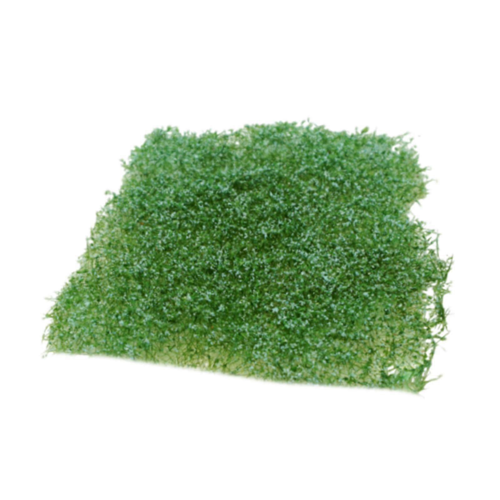Flower Grass Tuft Model Railway Artificial Grass for Miniature Scenery Decor Style A