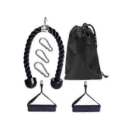 7個/セットアーム筋力トレーニングロープ、フィットネス上腕二頭筋トレーニング抵抗バンド