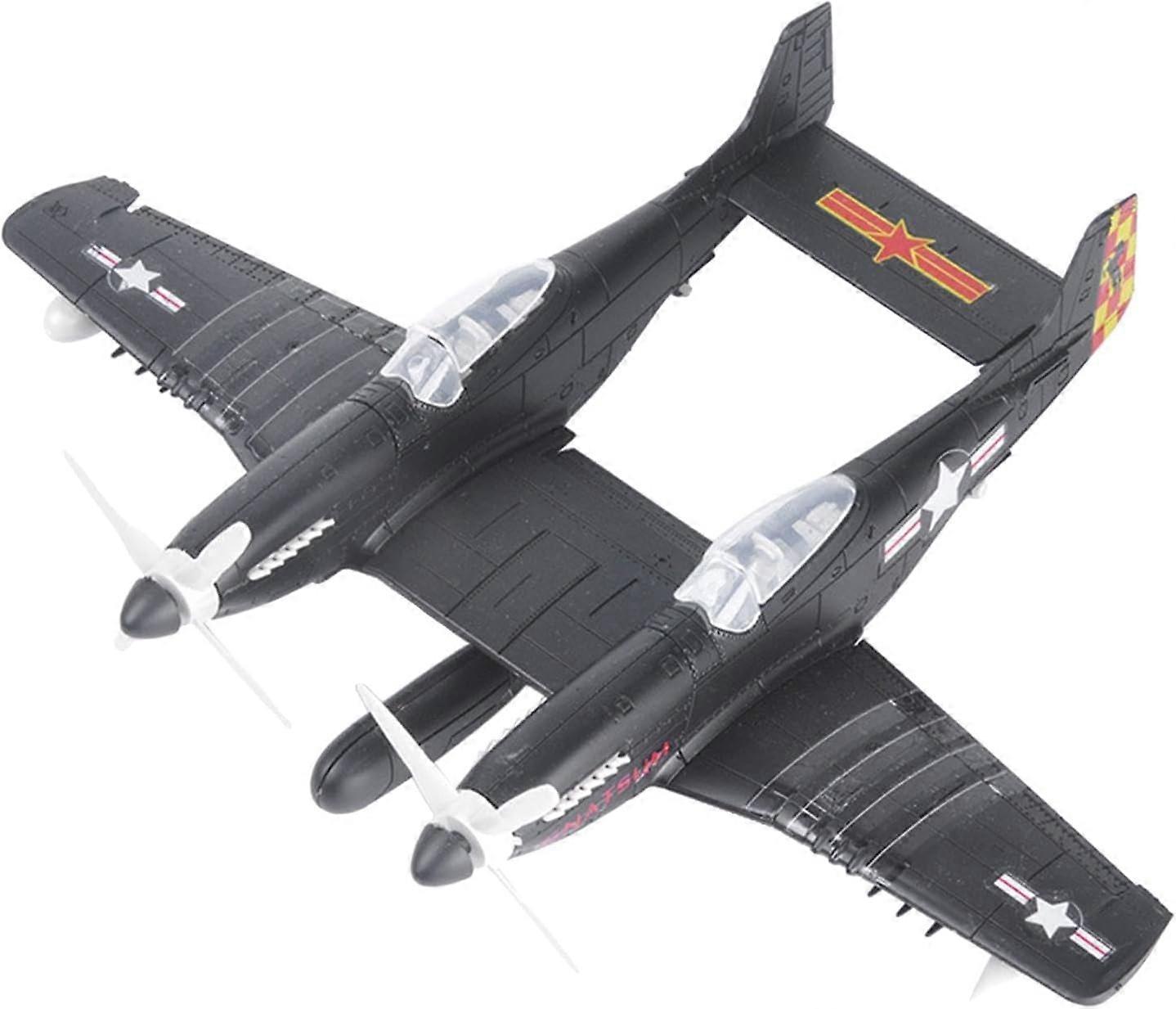 1:48 Scale Aircraft Model Aircraft Model Kits Jet Plane Model Building, Argent