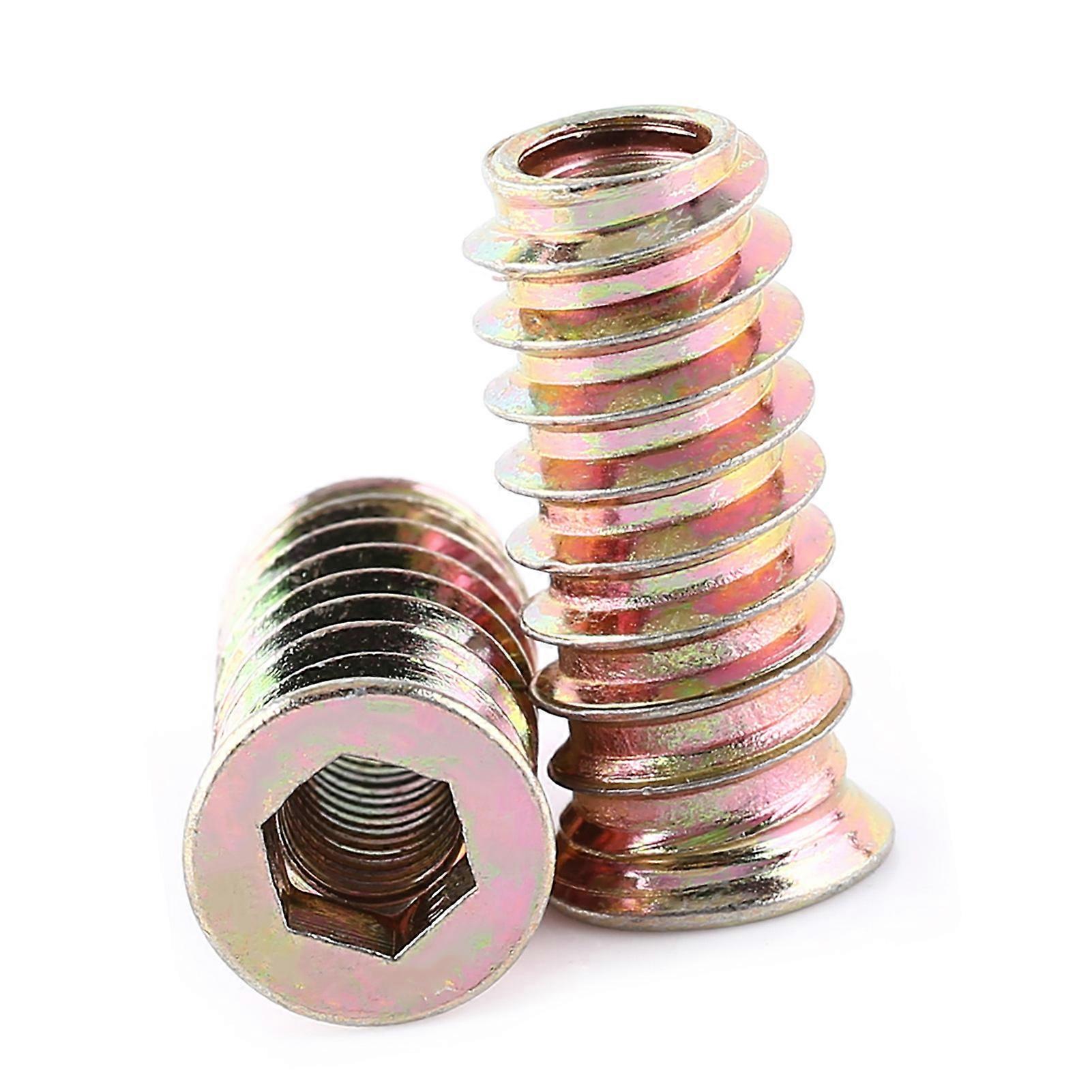 Threaded Insert Steel Nuts Hex Socket Screw in Nut - M6*25mm