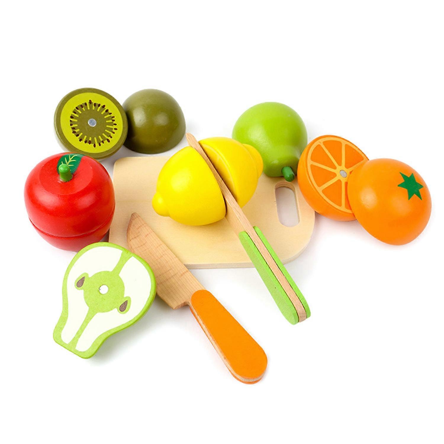 1 Set Kitchen Toy Portable Interesting Creative Smooth Surface Colorful Realistic Safe Pretend Play