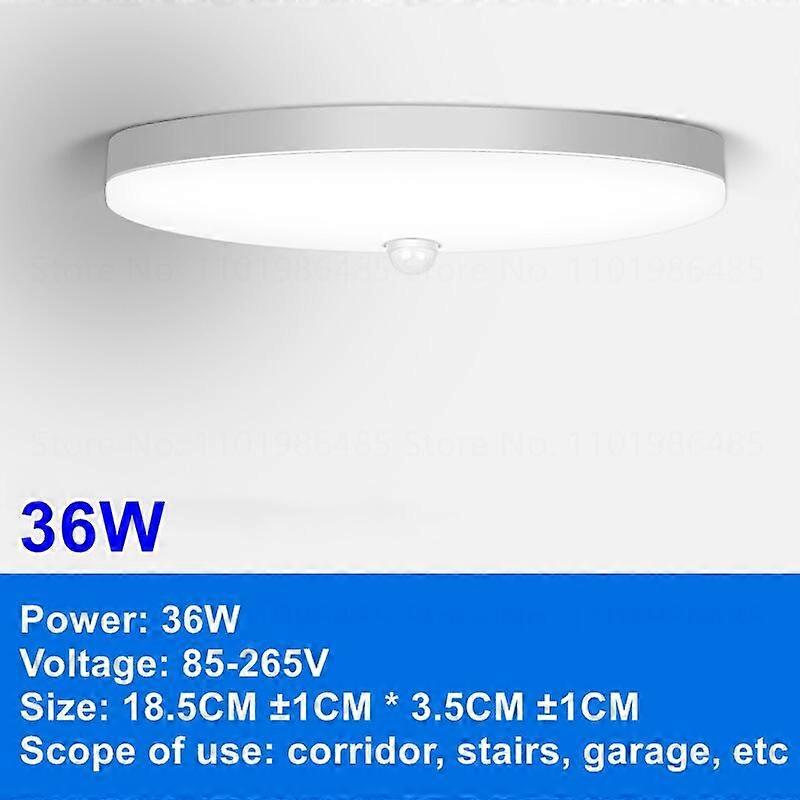 LED Ceiling Lights PIR Motion Sensor Smart Home Lighting 12W 18W 20W 30W 40W Ceiling Lamp For Room Hallways Corridor 110V 220V