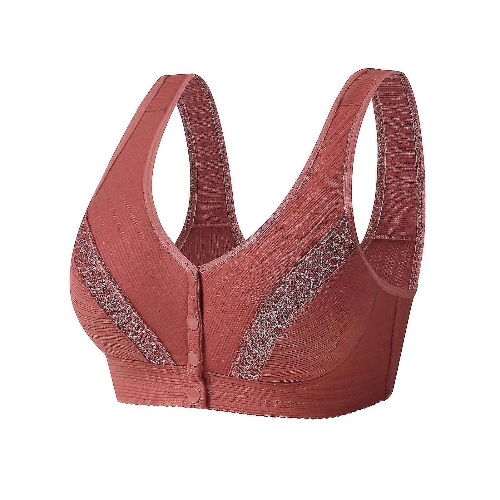 Women's Seamless Full Coverage Wireless Bra with Back Support - Ideal for Daily Wear and Exercise