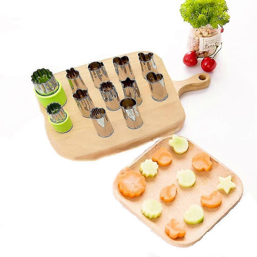 Packung mit 12 Edelstahl-Cookie-Cuttern