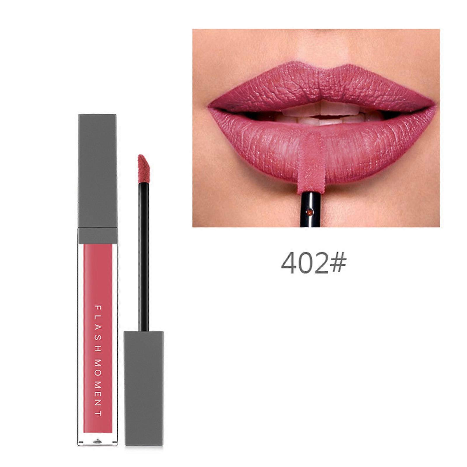 Smooth Makeup Lipgloss Lipstick Matte Lip Glaze Long Lasting Not Easy To Fade
