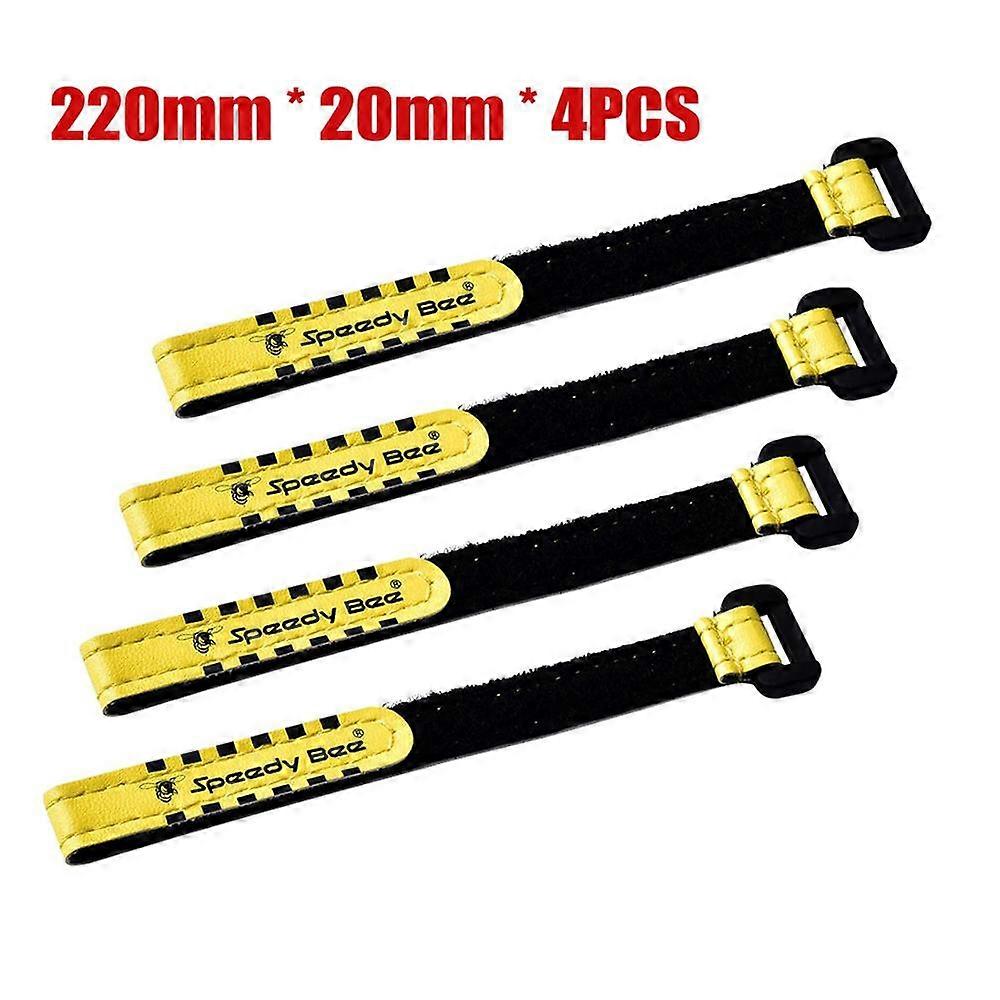 RunCam Speedybee ספידי דבורה Magic Tape עניבת סוללה רצועת רצועת סרט חגורת סרט 220 * 20 מ"מ / 160 * 10 מ"מ מחזיק כבל עבור מזל"ט RC DIY FPV