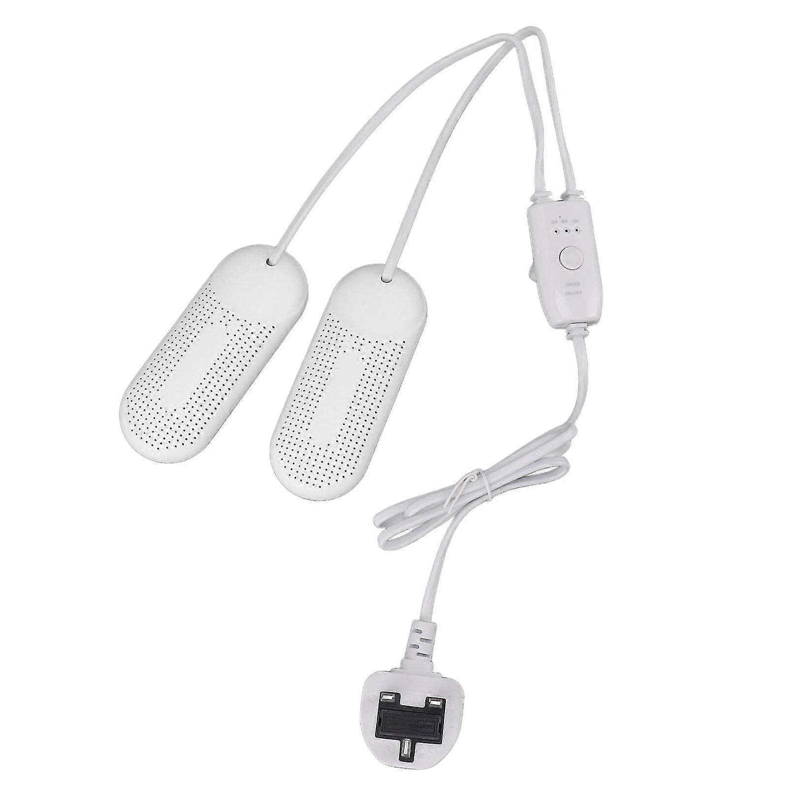 360 Degree ABS Portable Boot Dryer with Timer Rapid Heating Shoe Warmer for Home Dorm and Travel (UK Plug 220240V)