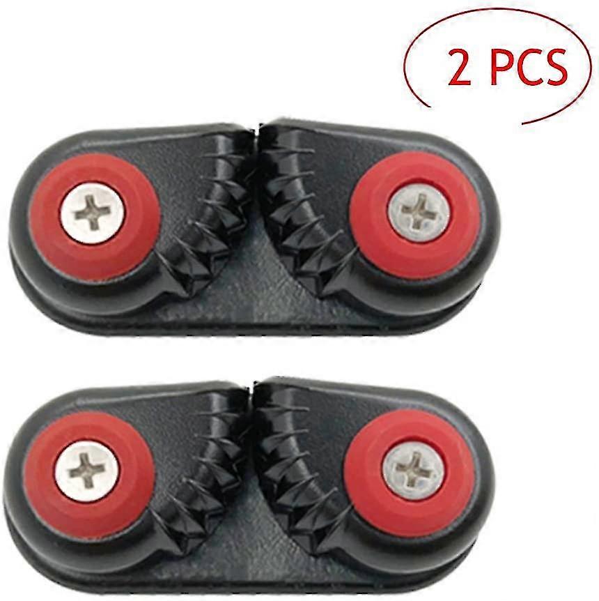 2pcs Kayak Cam Cleat Boat Canoe Sailing Boat Dinghy Aluminum Cam Cleats Fast Entry Kayak Cleats