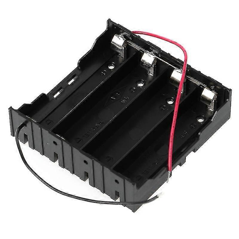 3.7v Parallel 3x 4x 18650 Batteries Holder Box Storage Case Container With Wire